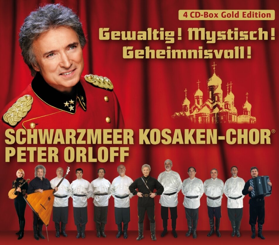 Peter Orloff & Schwarzmeer Kosaken Chor - Gewaltig - Mystisch - Geheimnisvoll 4 CDs