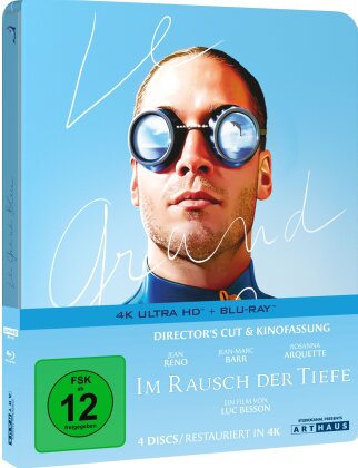 Im Rausch der Tiefe (1988) (Limited Edition, Steelbook, 2 4K Ultra HDs + 2 Blu-rays)