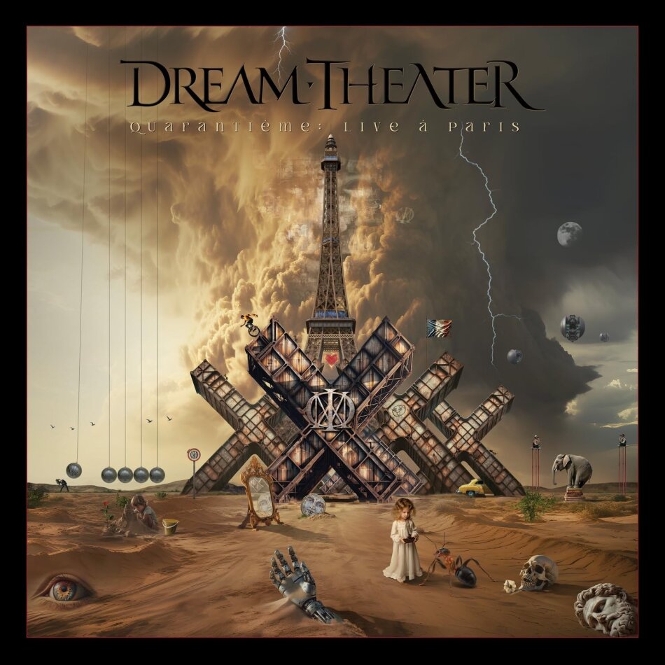 Dream Theater - Quarantième: Live à Paris 4 LPs