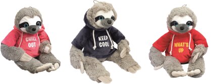 Cooly das Faultier Pl&uuml;schtier - 1 St&uuml;ck, Assortiert