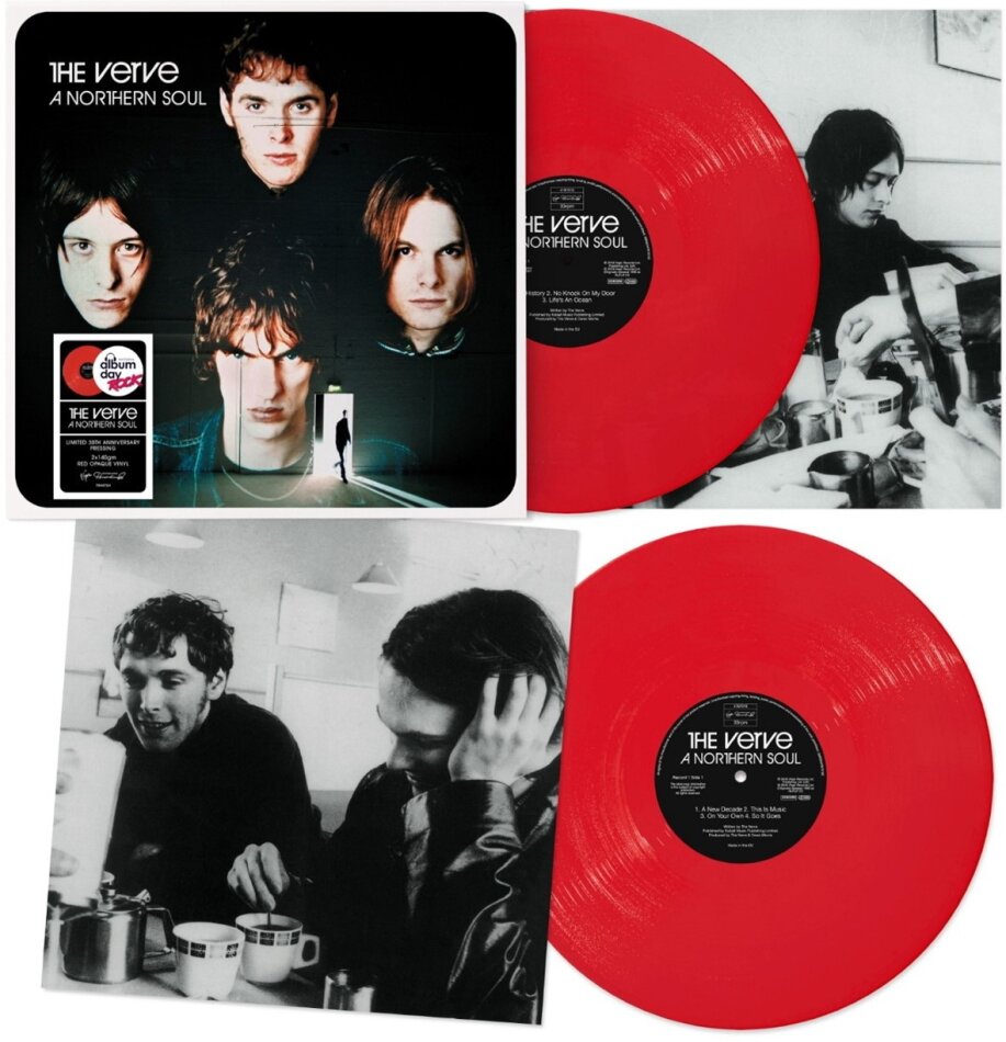 The Verve - A Northern Soul 2025 Reissue, Virgin Records, Limited Edition, Red Opaque Vinyl, 2 LPs