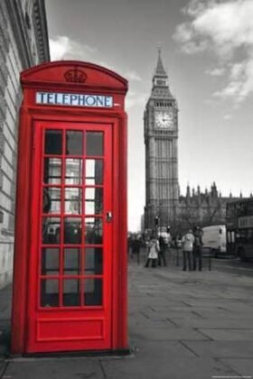 London Phonebox Mousepad