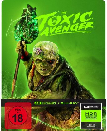 The Toxic Avenger (2023) (Limited Edition, Steelbook, 4K Ultra HD + Blu-ray)