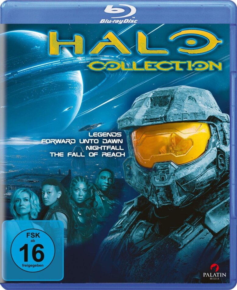 Halo Collection - Halo: Legends / Halo: Legends / Halo: Nightfall / Halo: The Fall Of Reach 2 Blu-rays