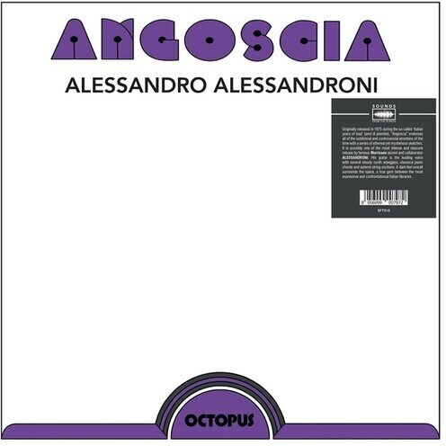 Alessandro Alessandroni - Angoscia 2025 Reissue, Sounds From The Sceen, LP