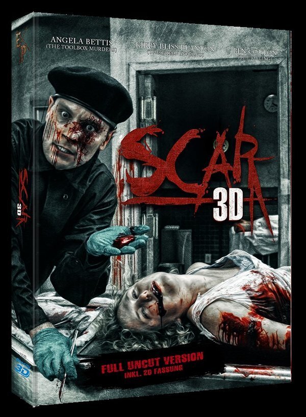 Scar 3D (2007) Cover B, Limited Edition, Mediabook, Uncut