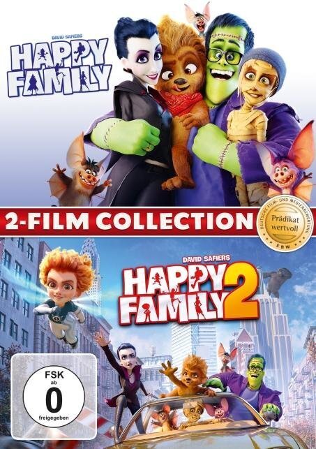 Monster Family (2017) / Monster Family 2 (2021) - 2-Film Collection
