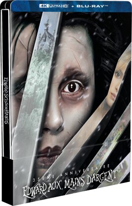Edward aux mains d'argent (1990) (&Eacute;dition Limit&eacute;e, Steelbook, 4K Ultra HD + Blu-ray)