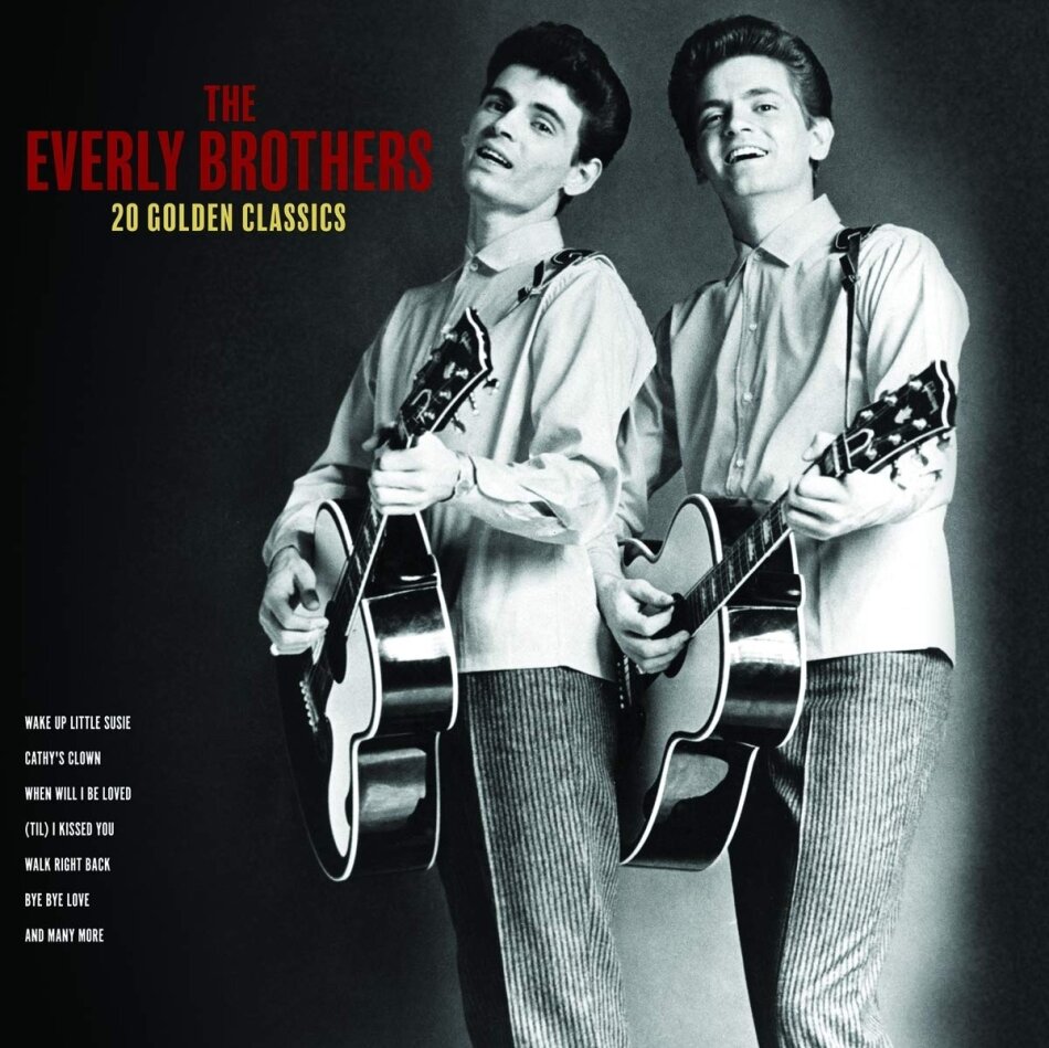 The Everly Brothers - 20 Golden Classics 2025 Reissue, Bellevue Entertainment, Lucky Dip Marble Vinyl, LP