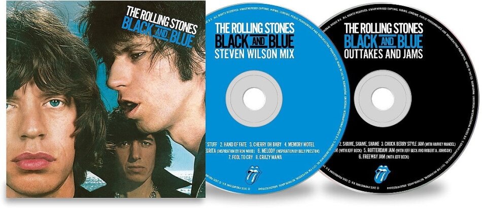 The Rolling Stones - Black And Blue 2025 Reissue, Steven Wilson Mix, Polydor, Deluxe Edition, 2 CDs