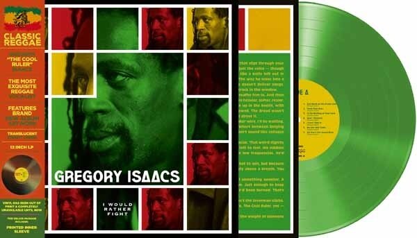 Gregory Isaacs - I Would Rather Fight 2025 Reissue, Green Vinyl, LP