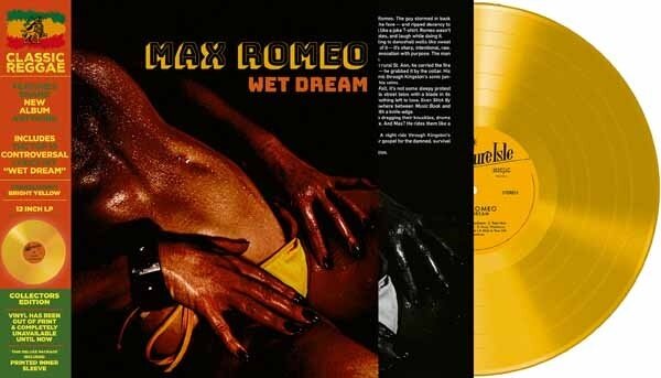 Max Romeo - Wet Dream 2025 Reissue, Yellow Vinyl, LP