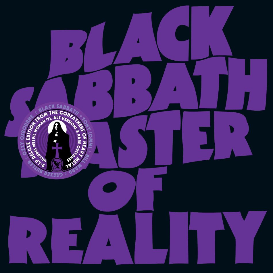 Black Sabbath - Master Of Reality 2025 Reissue, BMG Rights, Deluxe Edition, 2 LPs