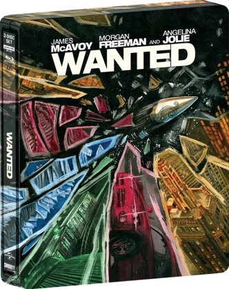 Wanted (2008) (Limited Edition, Steelbook, 4K Ultra HD + Blu-ray)
