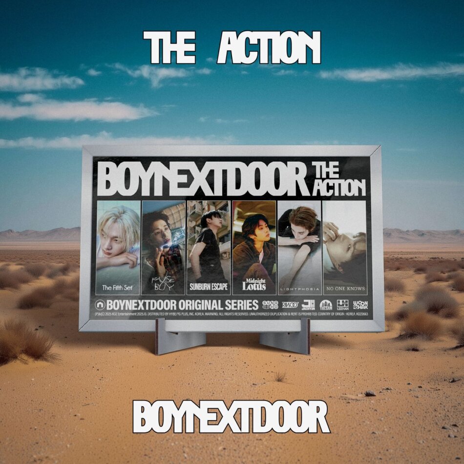Boynextdoor (K-Pop) - BOYNEXTDOOR 5th EP (The Action) Frame Version