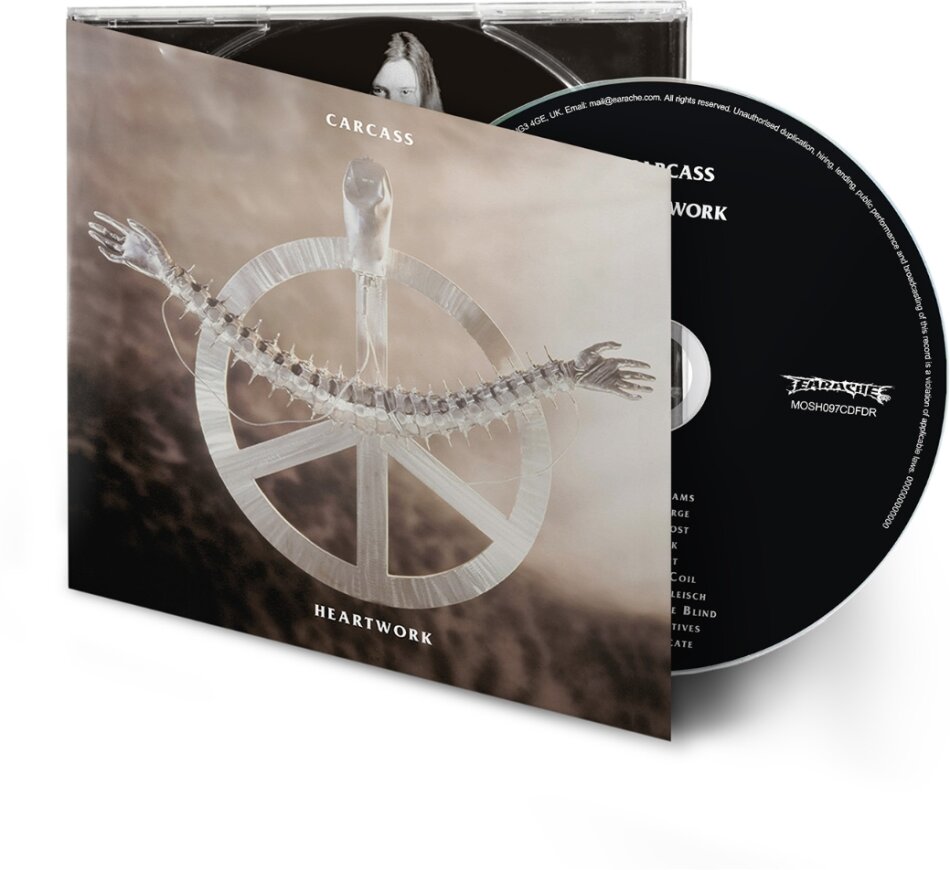 Carcass - Heartwork 2025 Reissue, DigiPak, Earache Records