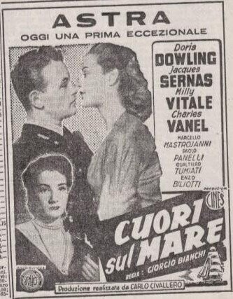 Cuori sul mare (1950) b/w