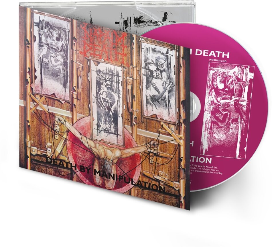 Napalm Death - Death By Manipulation 2025 Reissue, DigiPak, Earache Records