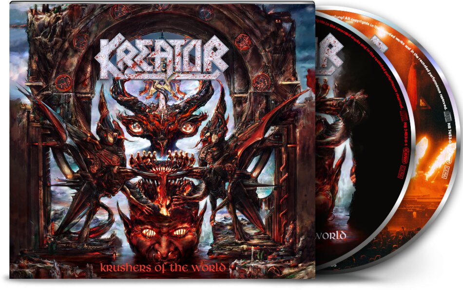 Kreator - Krushers Of The World Digipack, 2 CDs