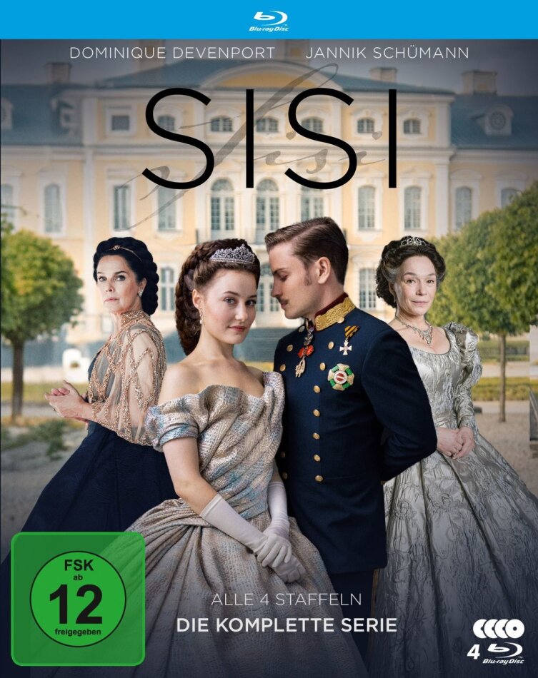 Sisi - Staffel 1-4 Complete box, 4 Blu-rays