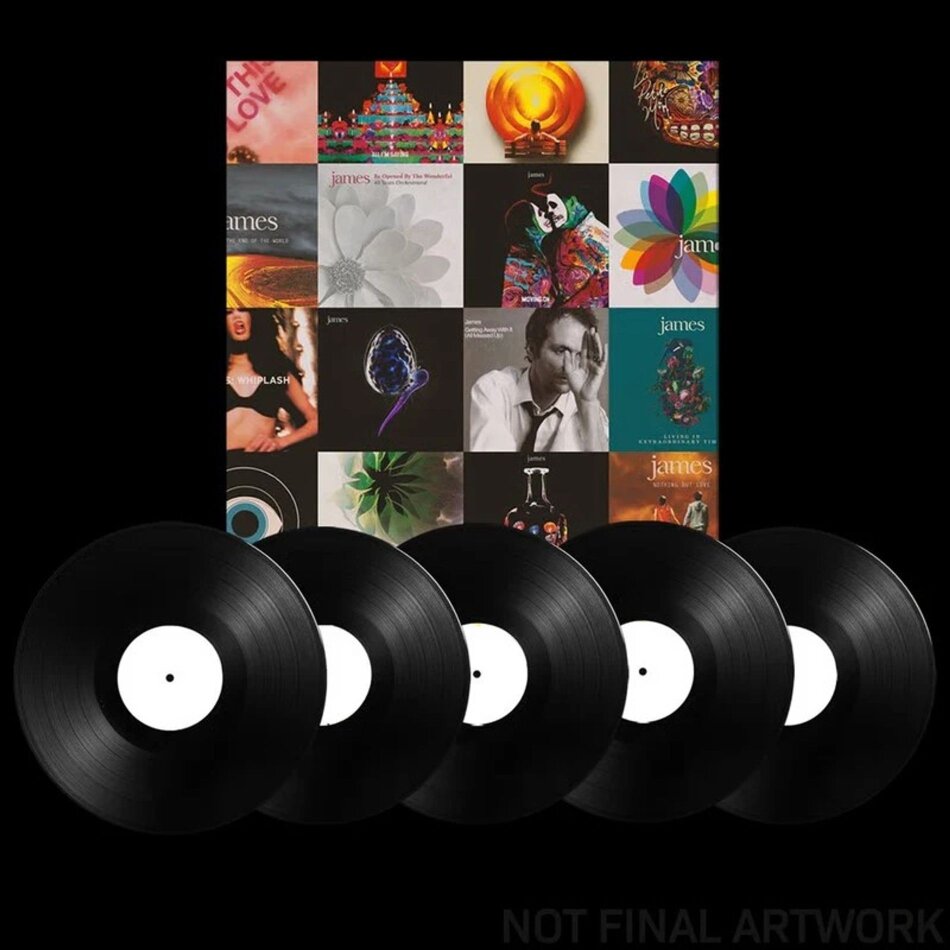 James - Nothing But Love - The Definitive Best Of Limited Edition, 5 LPs