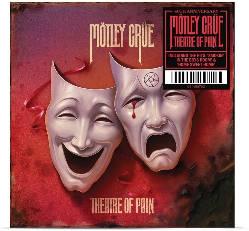 Mötley Crüe - Theatre Of Pain 2025 Reissue, BMG Rights Management, 40th Anniversary Edition