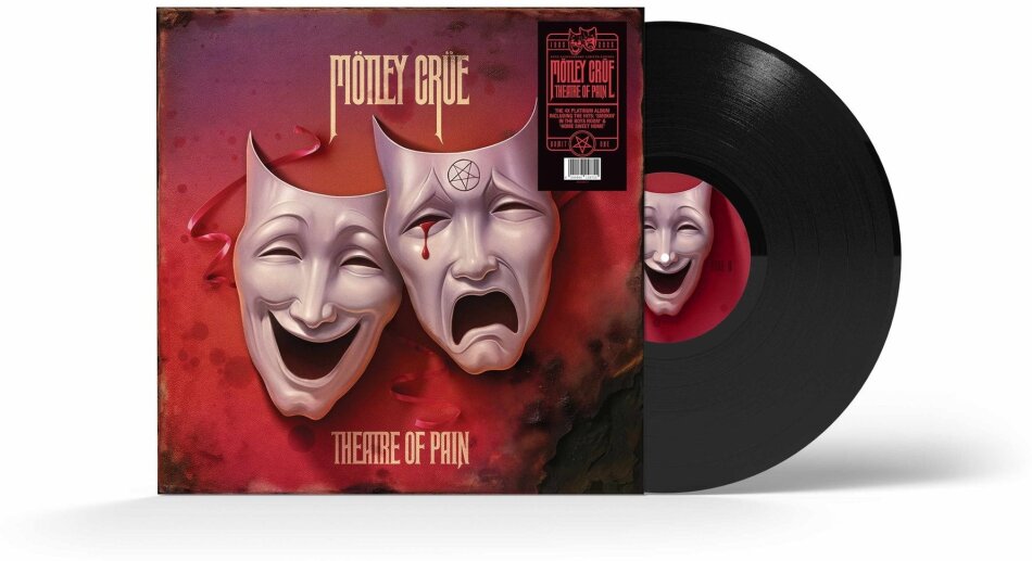 Mötley Crüe - Theatre Of Pain 2025 Reissue, BMG Rights Management, 40th Anniversary Edition, LP