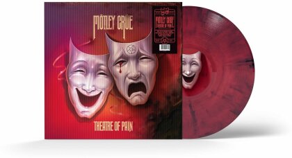 M&ouml;tley Cr&uuml;e - Theatre Of Pain (2025 Reissue, CH Exclusive, BMG Rights, 40th Anniversary Edition, Red Wave Vinyl, LP)
