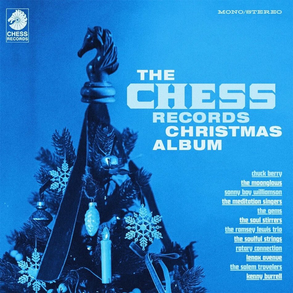 The Chess Records Christmas Album Blue Frost Vinyl, LP
