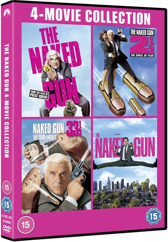The Naked Gun - 4-Movie Collection 4 DVDs