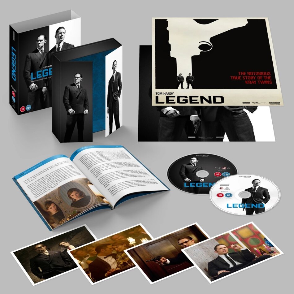 Legend (2015) 10th Anniversary Edition, Limited Collector's Edition, Restored, 4K Ultra HD + Blu-ray