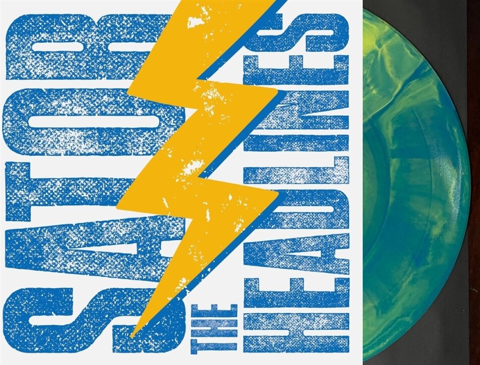 Sator & Headlines - Split EP Indies Only, Blue & Yellow Swirl Vinyl, LP