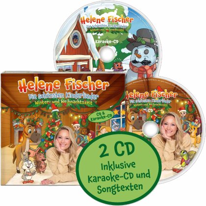 Helene Fischer - Die sch&ouml;nsten Kinderlieder - Winter- und Weihnachtszeit (Digipack, Deluxe Edition, 2 CDs)