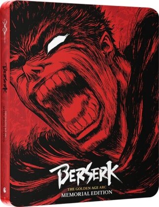 Berserk - The Golden Age Arc (Memorial Edition, Limited Edition, Steelbook, 2 Blu-rays)