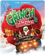 How the Grinch Stole Christmas (2000) 25th Anniversary Edition, Limited Edition, Steelbook, 4K Ultra HD + Blu-ray