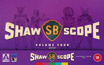 Shawscope - Volume 4 (Shaw Brothers, Limited Edition, 10 Blu-rays)