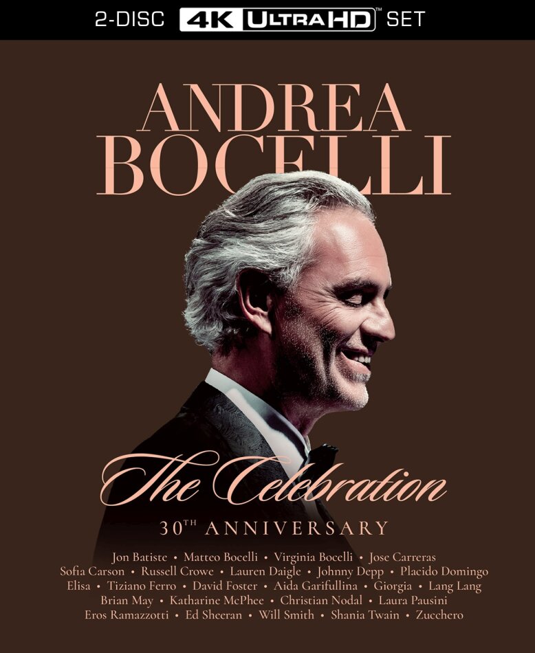 Andrea Bocelli - The Celebration: 30th Anniversary 2 4K Ultra HDs
