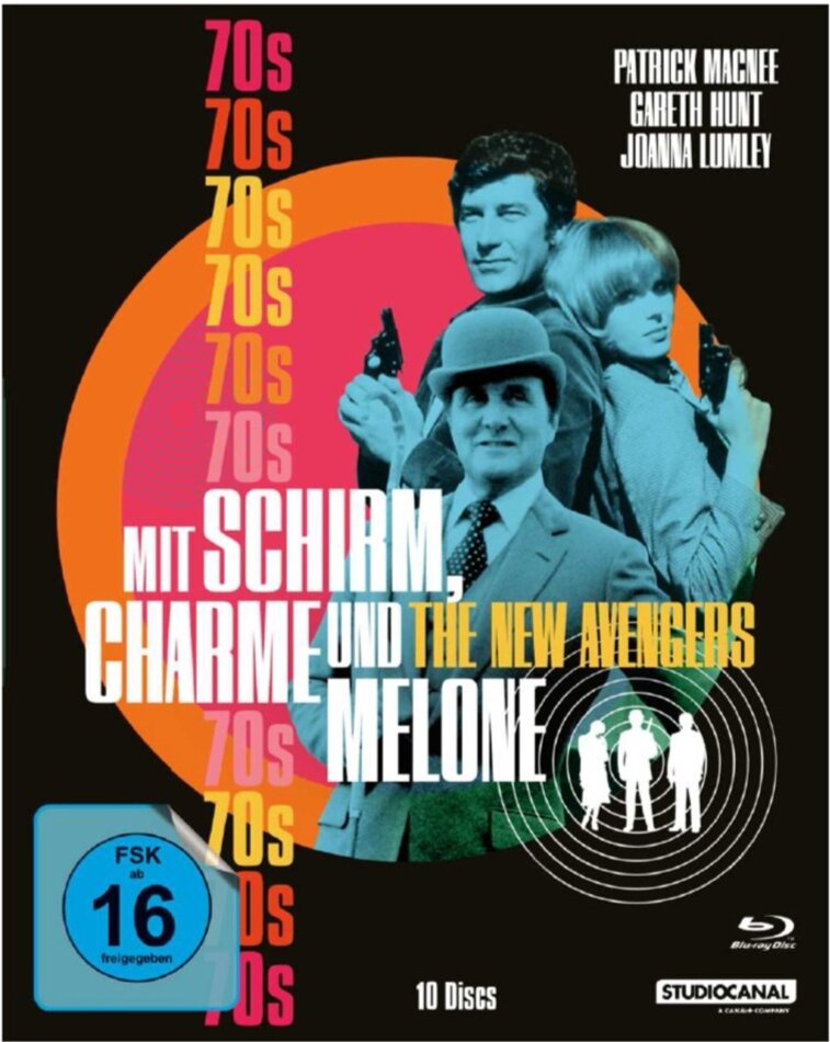 Mit Schirm, Charme und Melone - 70s 10 Blu-rays
