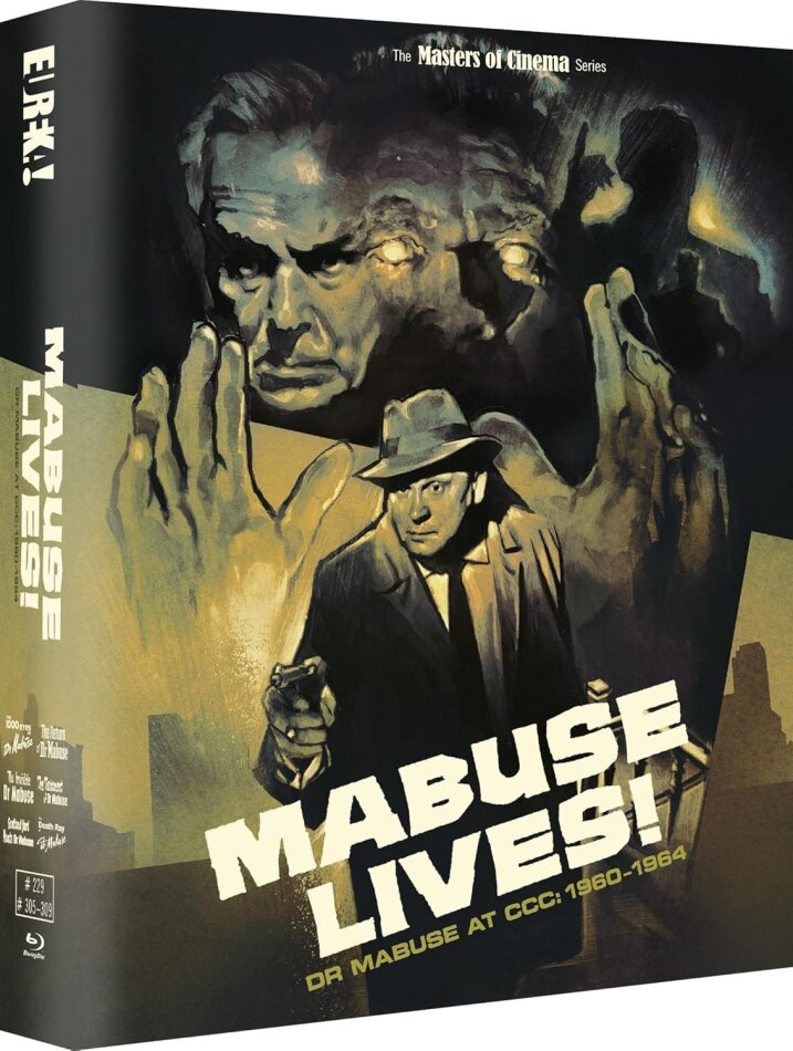 Mabuse Lives! - Dr Mabuse at CCC: 1960-1964 The Masters of Cinema Series, 4 Blu-rays