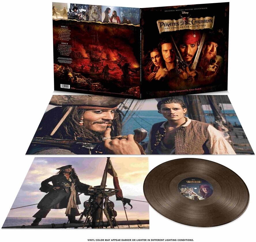 Pirates of the Caribbean: Curse of the Black Pearl - OST 2025 Reissue, Walt Disney Records, LP