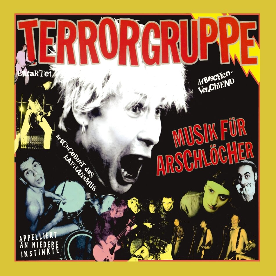 Terrorgruppe - Musik Für Arschlöcher 2025 Reissue, Gold Vinyl, LP