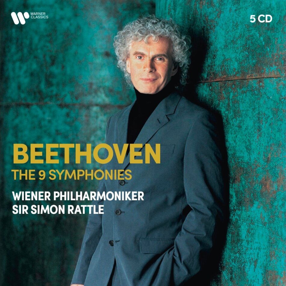 Ludwig van Beethoven (1770-1827), Sir Simon Rattle & Wiener Philharmoniker - The Complete Symphonies 5 CDs