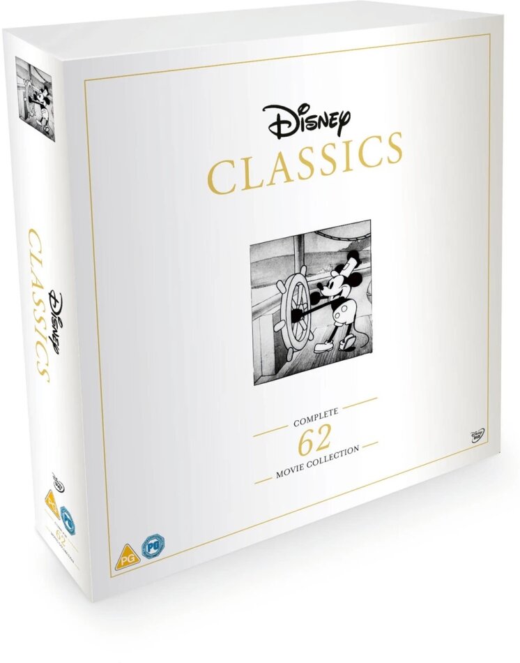 Disney Classics - Complete 62 Movie Collection 62 DVDs