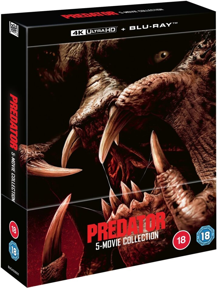 Predator - 5-Movie Collection 5 4K Ultra HDs + 5 Blu-ray