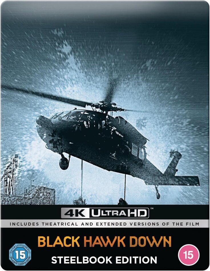 Black Hawk Down (2001) Extended Edition, Cinema Version, Limited Edition, Steelbook