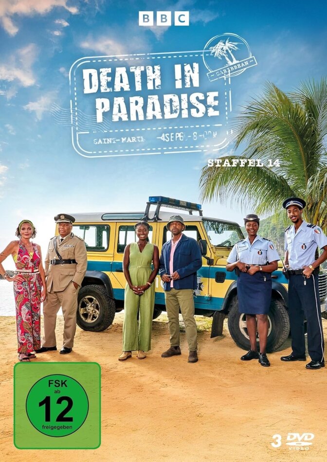 Death in Paradise - Staffel 14 BBC, 3 DVDs