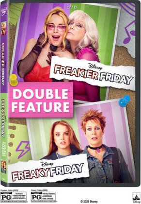 Freakier Friday (2025) / Freaky Friday (2003) - Double Feature (2 DVDs)