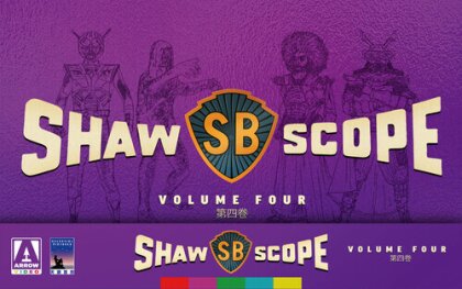 Shawscope - Volume 4 (Shaw Brothers, Limited Edition, 10 Blu-rays)