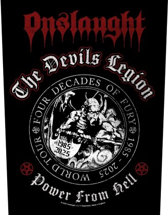 Onslaught - The Devils Legion Backpatch