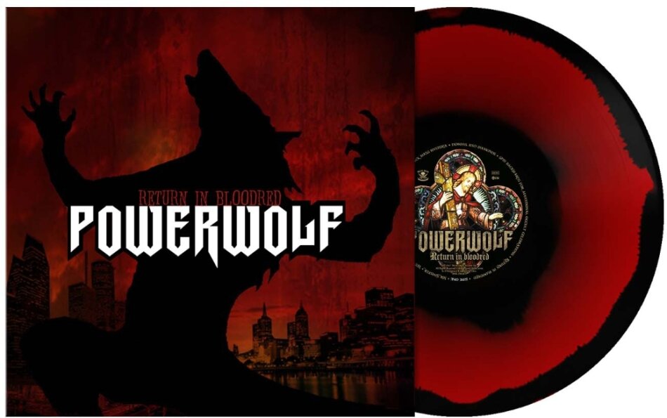 Powerwolf - Return In Bloodred 2025 Reissue, Red/Black Corona Vinyl, LP